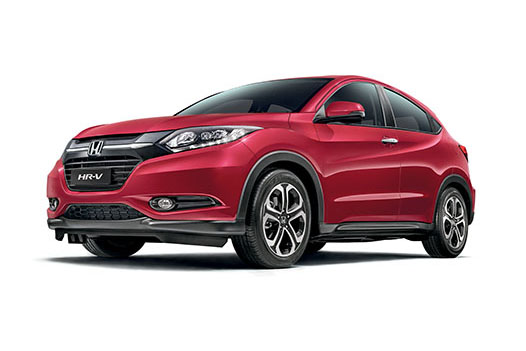 HR-V In Dark Ruby Red Pearl