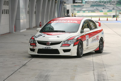 HMRT’s race car – The Honda Civic Type R