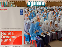 Student Q&A session during the HDF talk at SMK Darul Ehsan.