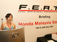 Honda i-DSI Fuel Efficiency Challenge