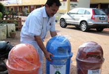 Honda Creates Awareness of Recycling Among Students through Recycle Bins Donation to Schools